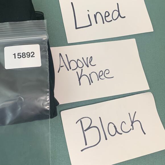 Louis Vitton Paris Womens Skirt Size‎ 40 Black Silk Blend Lined Straight Pencil - Picture 10 of 10